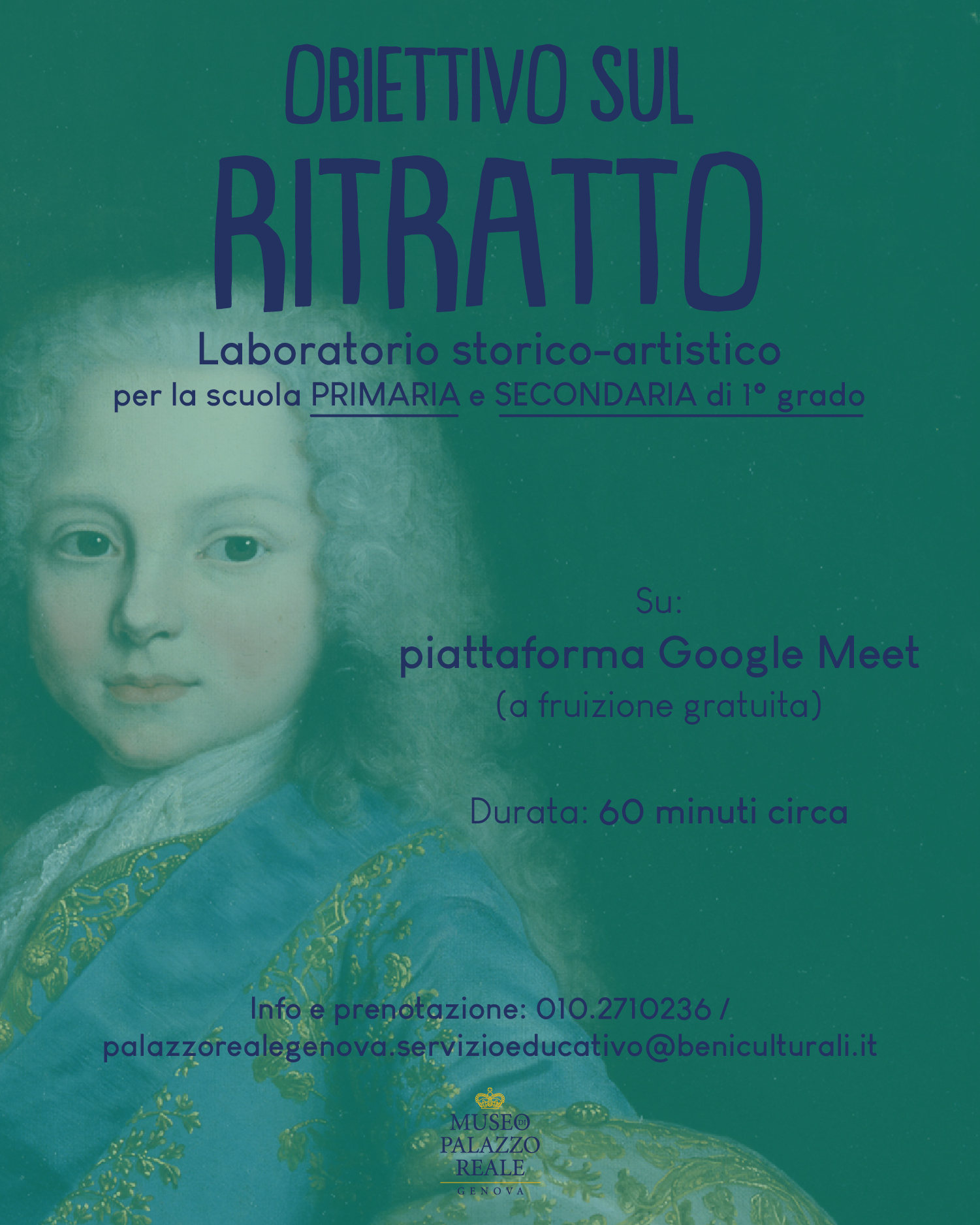 Laboratorio a fruizione digitale OBIETTIVO SUL RITRATTO / Scuola Primaria e Secondaria di primo grado